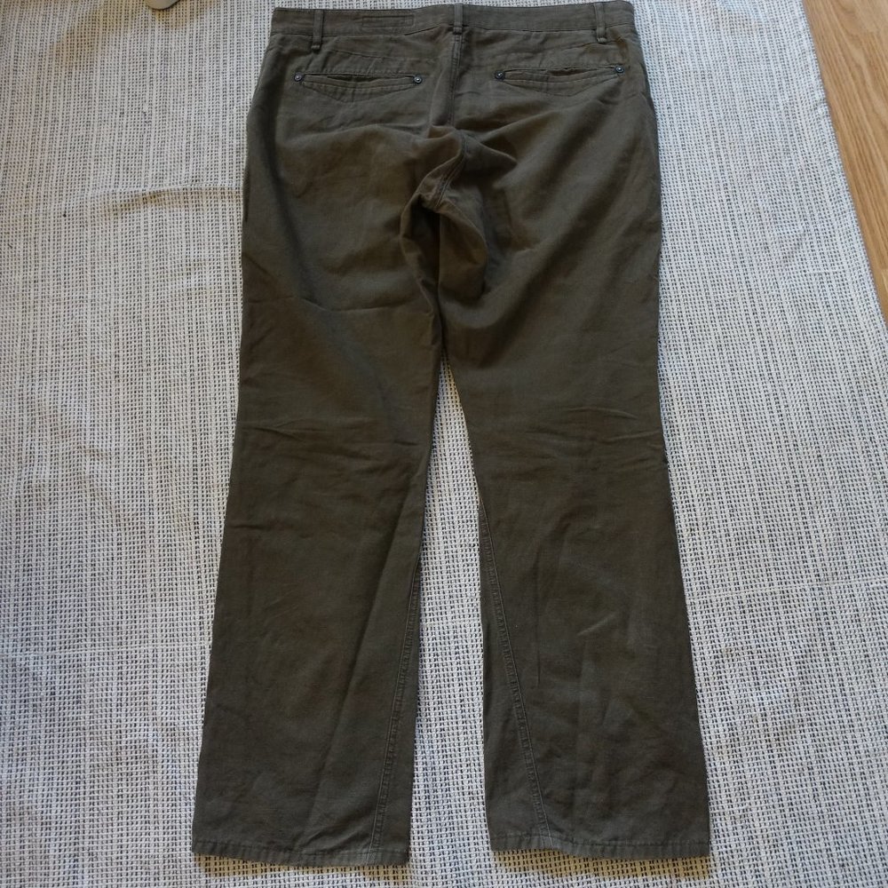 rag & bone Cotton Cargo khaki Pants Size 34 Green - Picture 2 of 6